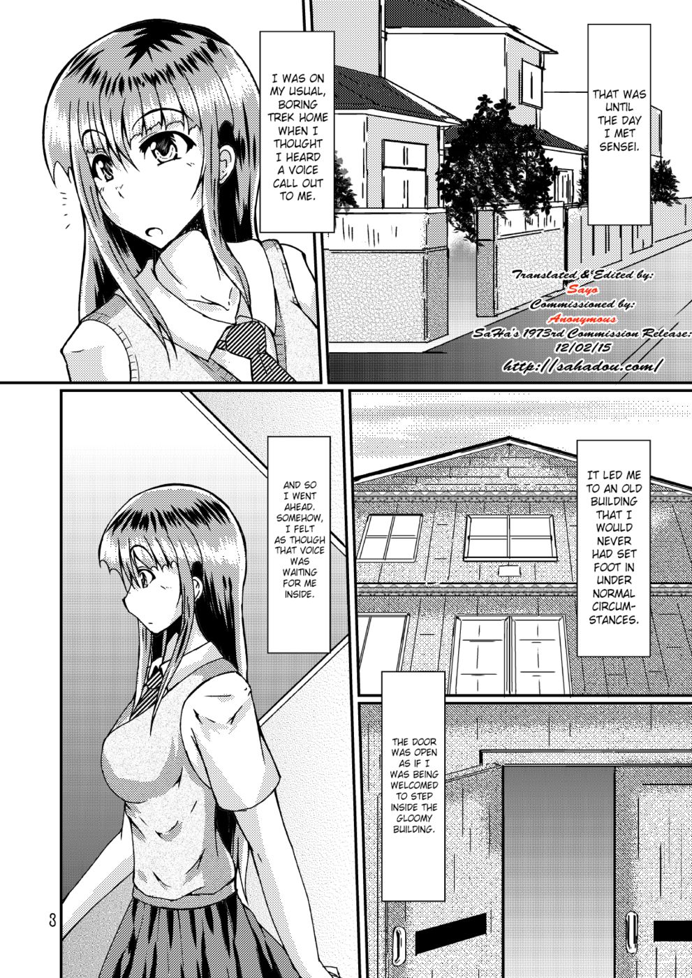 Hentai Manga Comic-Watashi to Sensei-Read-3